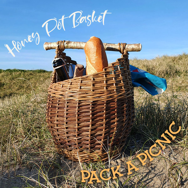 handmade Honey Pot basket