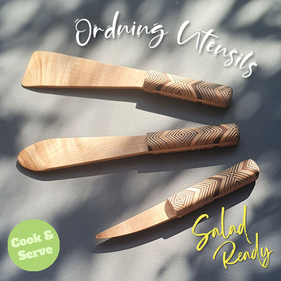 Serve Board Medium Ash