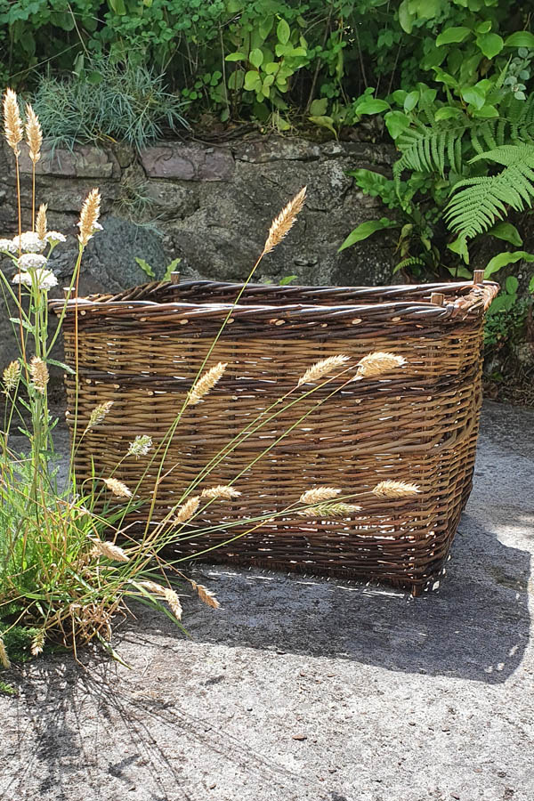 Traditional weave Willow basket